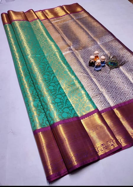 Grand Wedding tissue silk saree